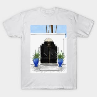 Palm Springs Black Door T-Shirt